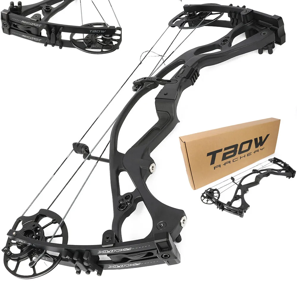 40-70Lbs Compound Bow 342fps Arrow Speed Pulley Bow Archery Right Hand Let-off 80-85% CNC Dual Cam Shooting Hunting Target
40-70Lbs Compound Bow 342fps Arrow Speed Pulley Bow Archery Right Hand Let-off 80-85% CNC Dual Cam Shooting Hunting Target