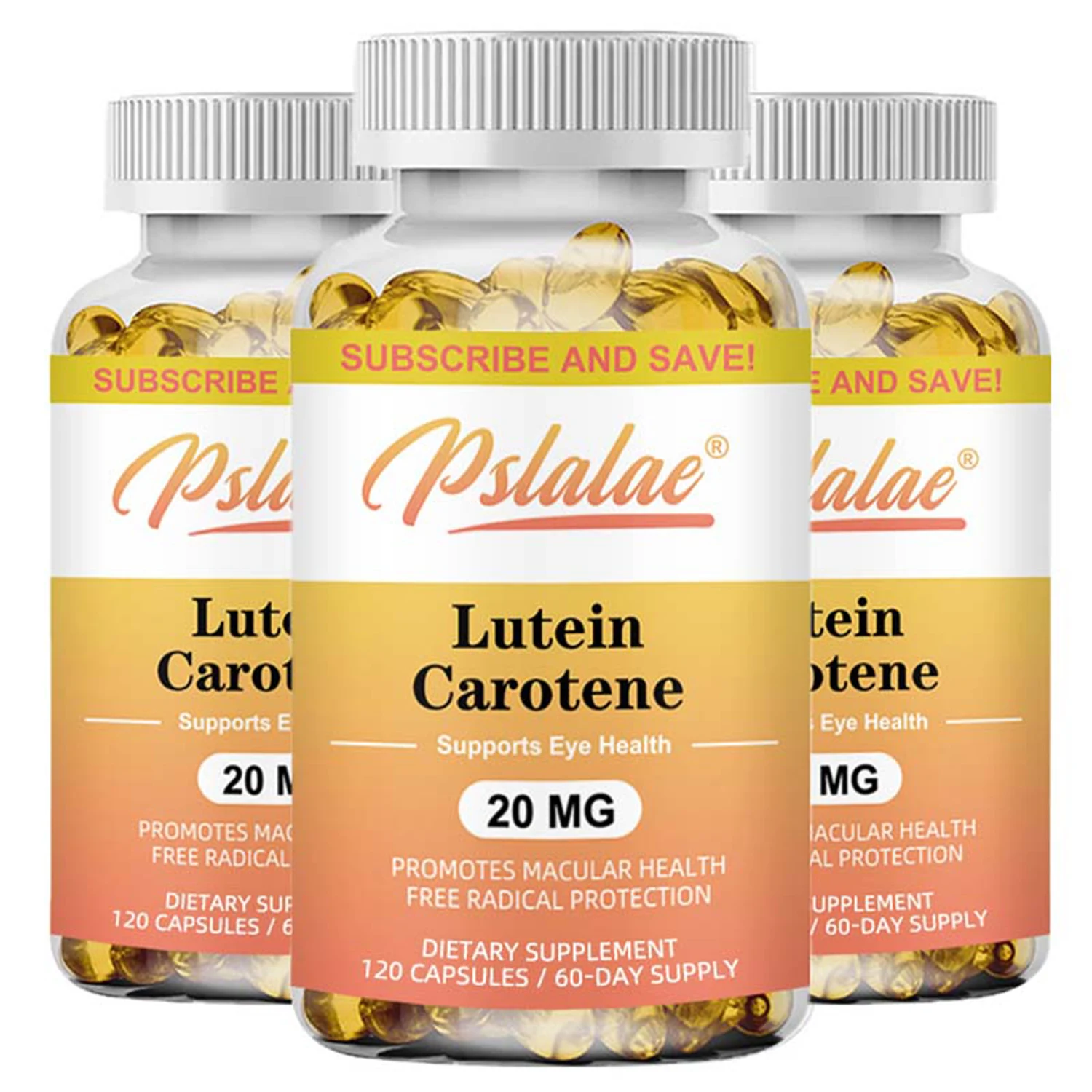 Lutein Capsules - Contains Zeaxanthin To Support Eye Health, Relieve Eye Fatigue, Improve Visual Clarity, and Antioxidant
Lutein Capsules - Contains Zeaxanthin To Support Eye Health, Relieve Eye Fatigue, Improve Visual Clarity, and Antioxidant