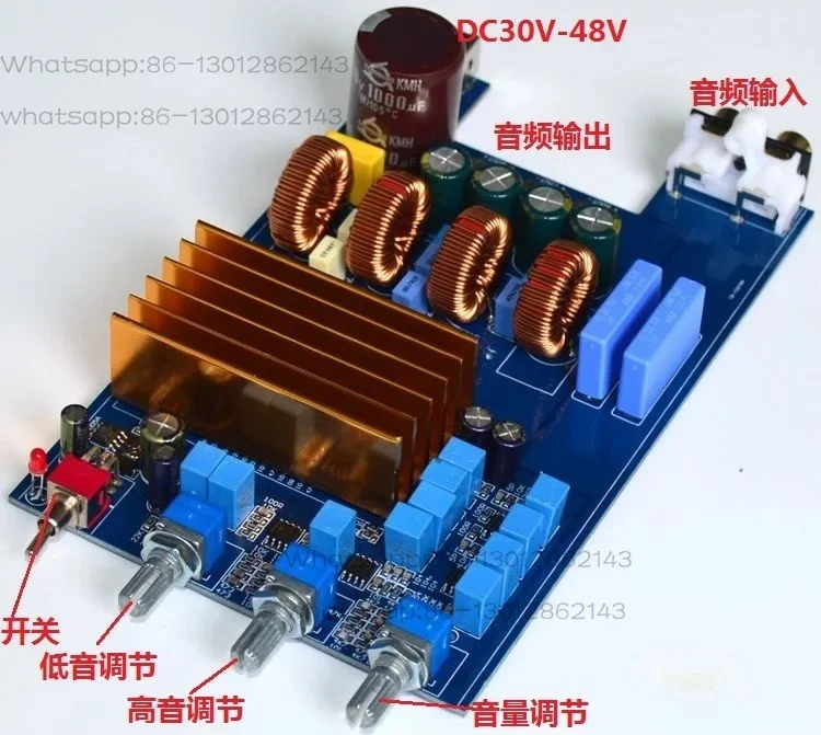 YJ-TPA3255 High Power Class D Fever HIFI Digital 2.1 Power Amplifier Board 300W + 150W + 150W
YJ-TPA3255 High Power Class D Fever HIFI Digital 2.1 Power Amplifier Board 300W + 150W + 150W