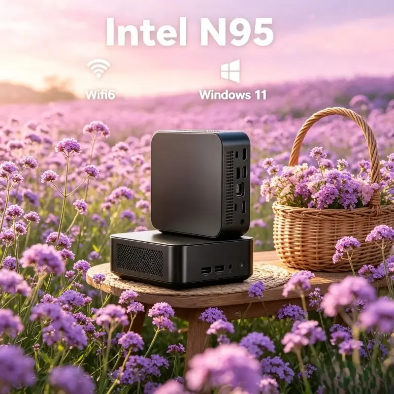 Mini PC Core N95, 16GB SSD, Win11, WiFi6, 4K, Flexible Placement & User-friendly Design, Well-suited for Family and Office
Mini PC Core N95, 16GB SSD, Win11, WiFi6, 4K, Flexible Placement & User-friendly Design, Well-suited for Family and Office