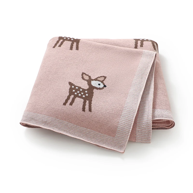 Cute Deer Cotton Baby Blankets for Newborn 100*80cm Dual-Use Infant Girls Stroller Swaddle Wrap Cradle Quilts Toddler Boys Cover
Cute Deer Cotton Baby Blankets for Newborn 100*80cm Dual-Use Infant Girls Stroller Swaddle Wrap Cradle Quilts Toddler Boys Cover