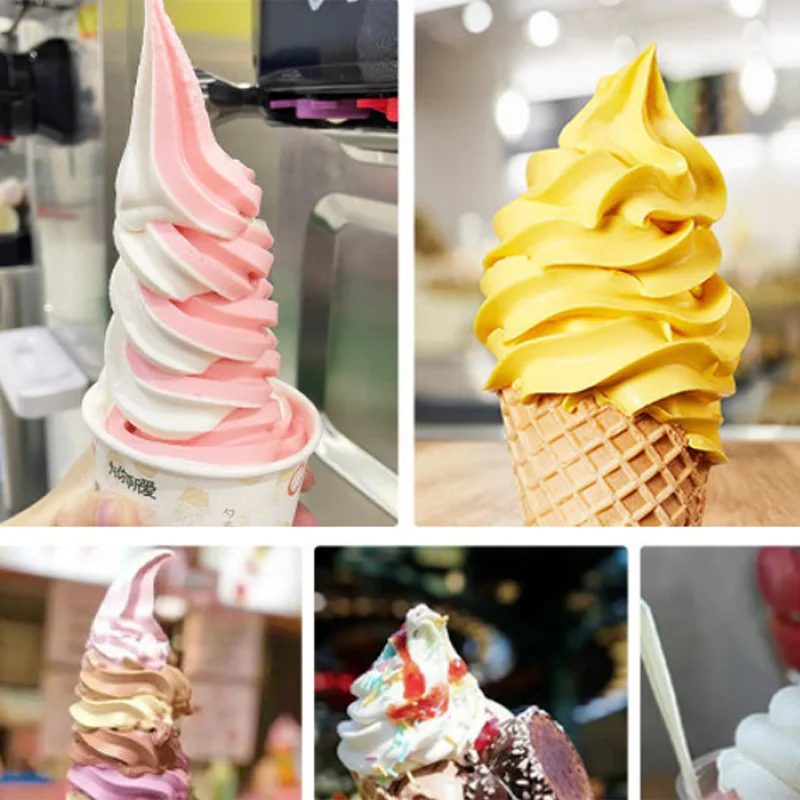 Soft Serve Ice Cream Machine Automatic 3 Flavors Yogurt Ice Cream Making Commercial Ice Cream Makers for Business Icecream Rol
Soft Serve Ice Cream Machine Automatic 3 Flavors Yogurt Ice Cream Making Commercial Ice Cream Makers for Business Icecream Rol