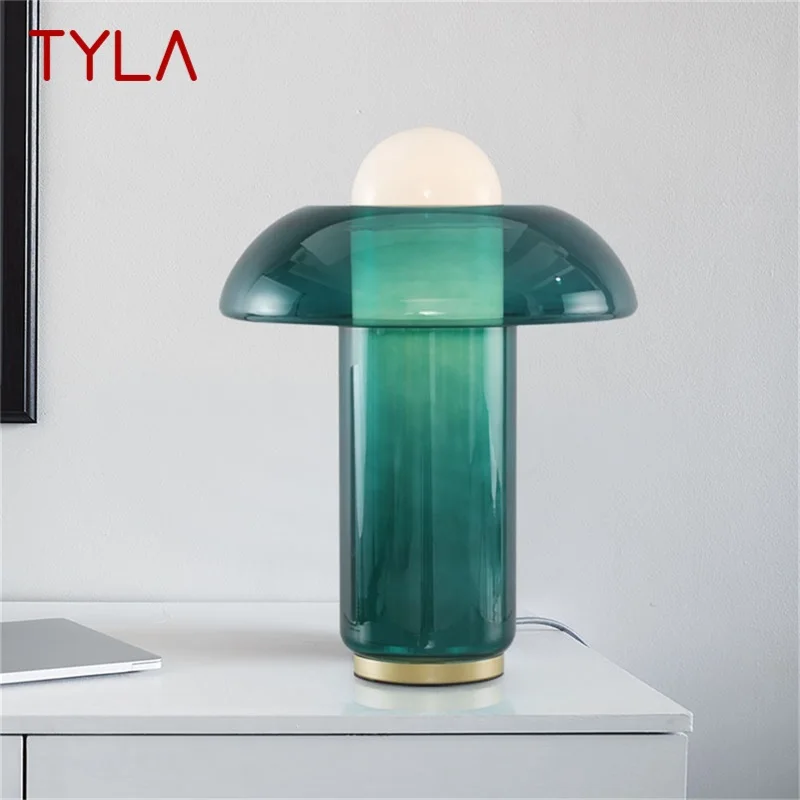 TYLA Nordic Modern Creative Green Table Lamp LED Desk Lighting Decorative for Home Living Room
TYLA Nordic Modern Creative Green Table Lamp LED Desk Lighting Decorative for Home Living Room