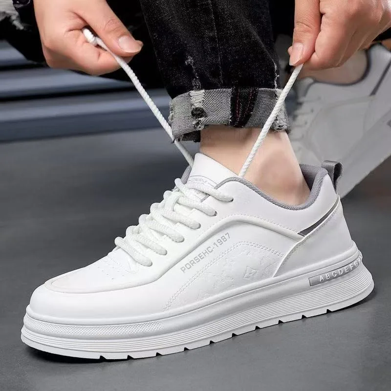 2026 New Men Breathable Board Sneakers British Style Comfortable Flat Casual Shoes Lace Up Rubber Sole Men Student Spotrs Shoes
2026 New Men Breathable Board Sneakers British Style Comfortable Flat Casual Shoes Lace Up Rubber Sole Men Student Spotrs Shoes