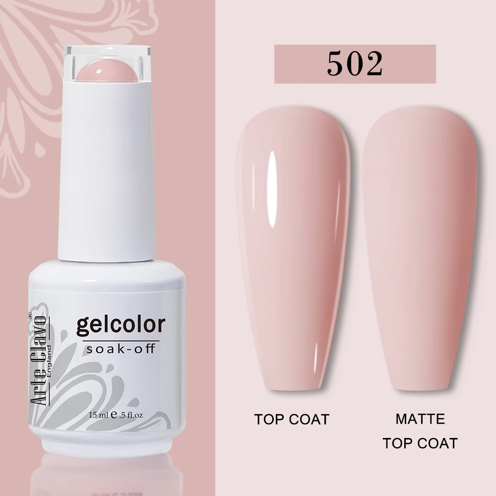 Arte Clavo 15ml Nail Gel Polish Semi-Permanent UV Nail Gel Varnishes Translucent Color Nails Art Manicure Soak Off Base Top Coat
Arte Clavo 15ml Nail Gel Polish Semi-Permanent UV Nail Gel Varnishes Translucent Color Nails Art Manicure Soak Off Base Top Coat