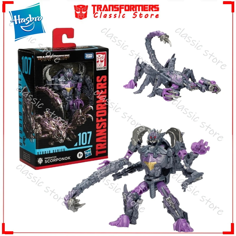 In Stock Classic Transformers Toys Studio Series SS-107 Deluxe Class Predacon Scorponok Cybertron Autobots Action Figures Gifts
In Stock Classic Transformers Toys Studio Series SS-107 Deluxe Class Predacon Scorponok Cybertron Autobots Action Figures Gifts
