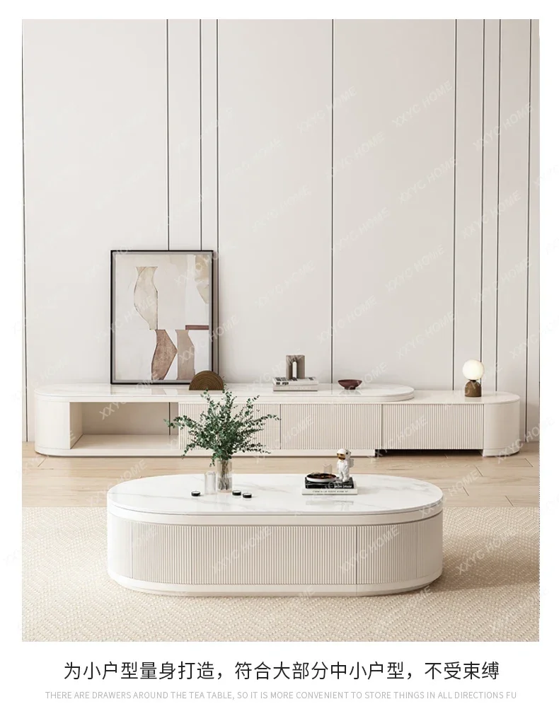 FG11*TV cabinet coffee table modern household small apartment advanced sense telescopic combination
FG11*TV cabinet coffee table modern household small apartment advanced sense telescopic combination