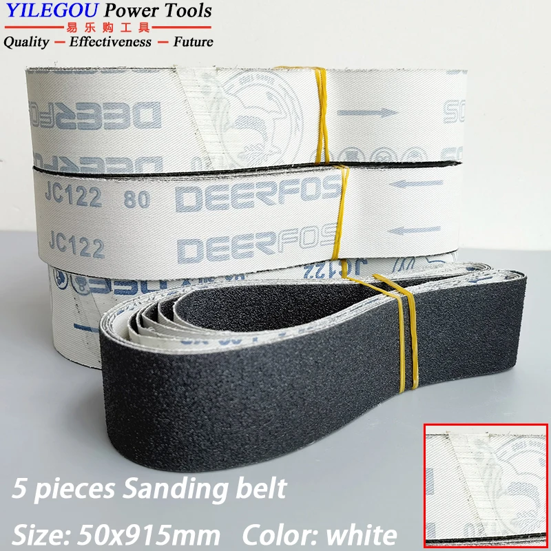 5 piece 50x915mm sanding belt grit 120#. Customer customization, can not returned goods.
5 piece 50x915mm sanding belt grit 120#. Customer customization, can not returned goods.