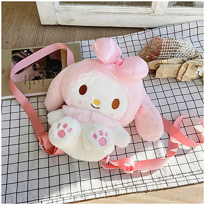 Сумка на плечо My Melody, плюшевый рюкзак, который дышащий игрушки Sanrio, плюшевые подушки, школьный рюкзак, детская кукла, подарок, аниме, украшения, декоративная сумка
Сумка на плечо My Melody, плюшевый рюкзак, который дышащий игрушки Sanrio, плюшевые подушки, школьный рюкзак, детская кукла, подарок, аниме, украшения, декоративная сумка