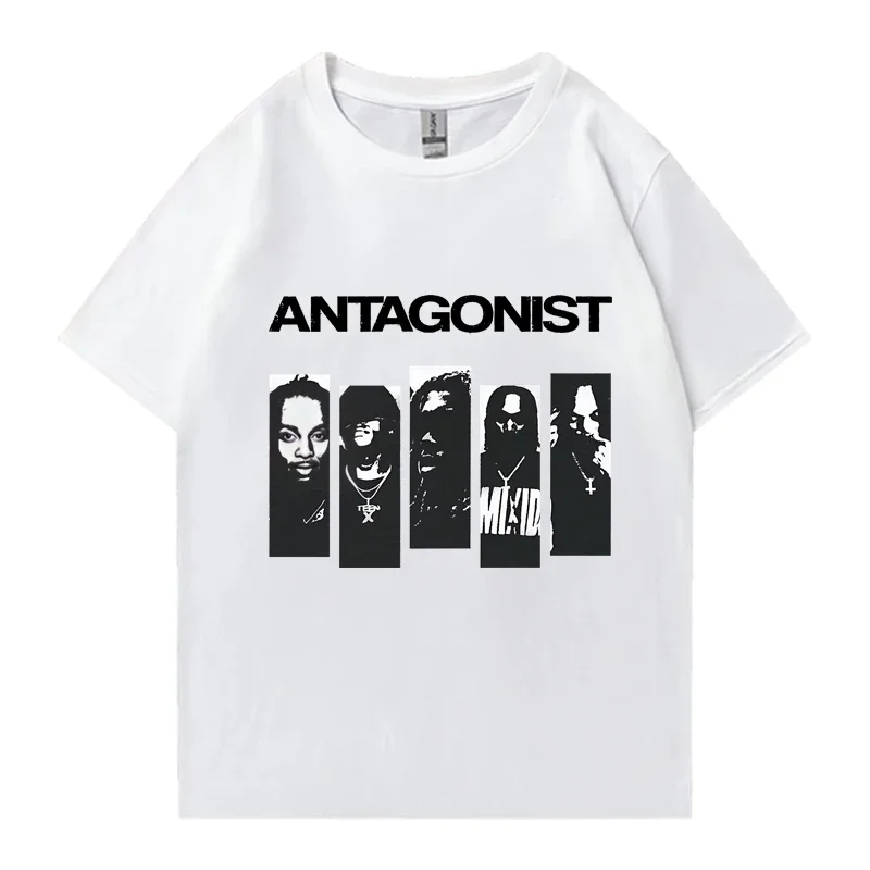 2025 Rapper Playboi Carti Antagonist Hip Hop vintage T shirt Unisex Oversized streetwear Men Women Cotton short sleeve t-shirts
2025 Rapper Playboi Carti Antagonist Hip Hop vintage T shirt Unisex Oversized streetwear Men Women Cotton short sleeve t-shirts