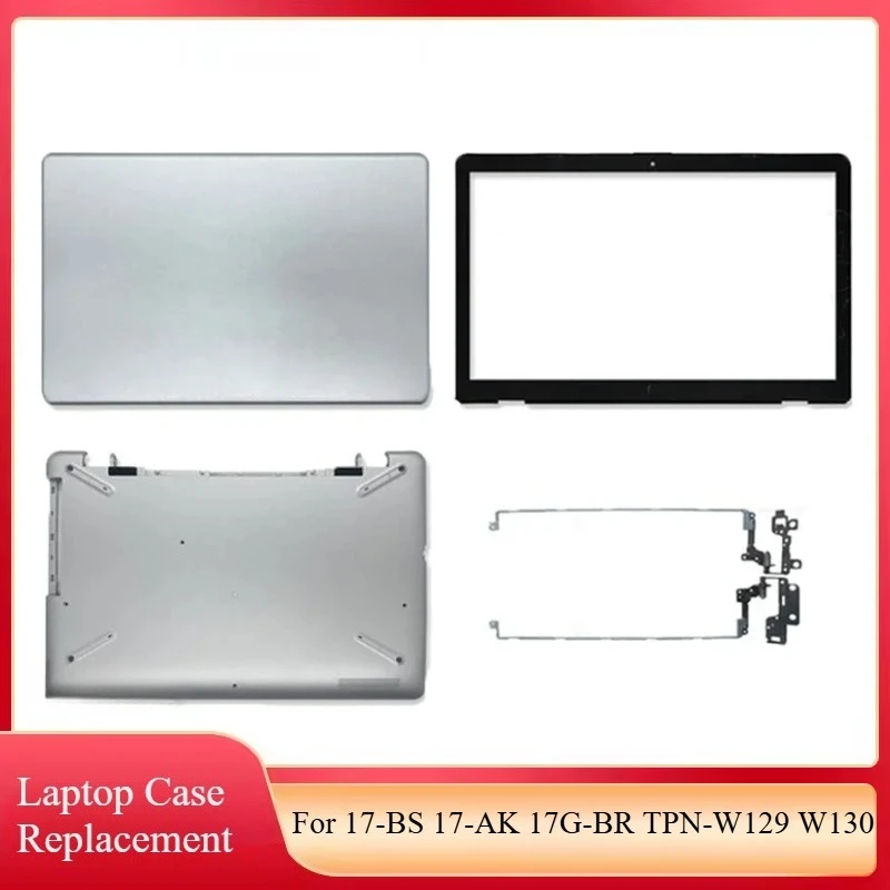 New For 17-BS 17-AK 17G-BR TPN-W129 W130 Laptop LCD Back Cover Top Rear Lid Front Bezel LCD Hinges Bottom Base Case Silver 17.3"
New For 17-BS 17-AK 17G-BR TPN-W129 W130 Laptop LCD Back Cover Top Rear Lid Front Bezel LCD Hinges Bottom Base Case Silver 17.3"
