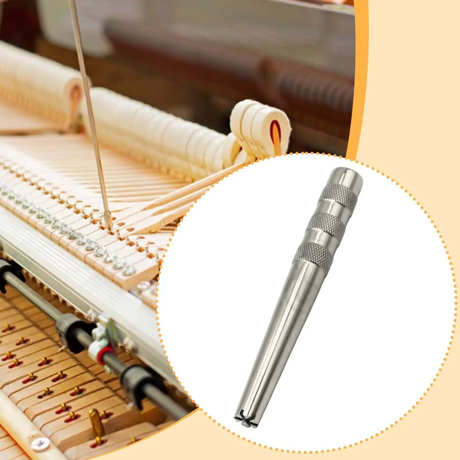 Piano Repair Tool Durability, Practical, Premium, Sturdy Easy to Use Accessory Portable Maintenance Professional
Piano Repair Tool Durability, Practical, Premium, Sturdy Easy to Use Accessory Portable Maintenance Professional