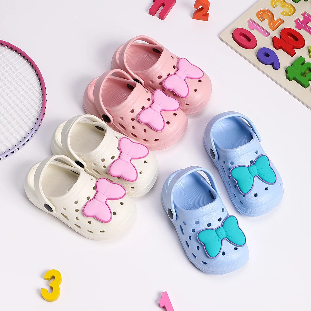 Kids Home Slippers Shoes Non-Slip Soft Sole Girls Garden Shoes Cartoon Cute Bow Slippers Children Beach Sandals Shoes
Kids Home Slippers Shoes Non-Slip Soft Sole Girls Garden Shoes Cartoon Cute Bow Slippers Children Beach Sandals Shoes