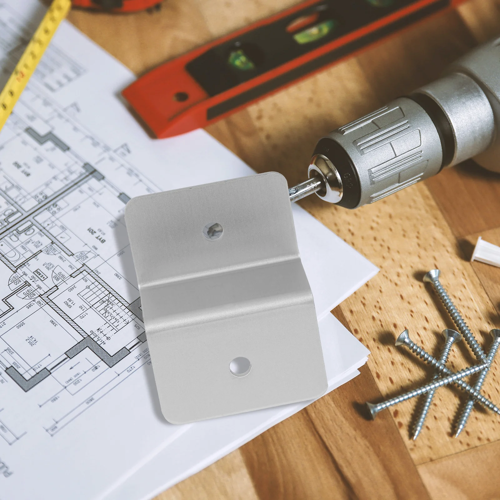 4Pcs Mounting Brackets for Solar Panels Aluminum Non Rusty with Multiple Fixing Holes Suitable for Roof and Frame
4Pcs Mounting Brackets for Solar Panels Aluminum Non Rusty with Multiple Fixing Holes Suitable for Roof and Frame