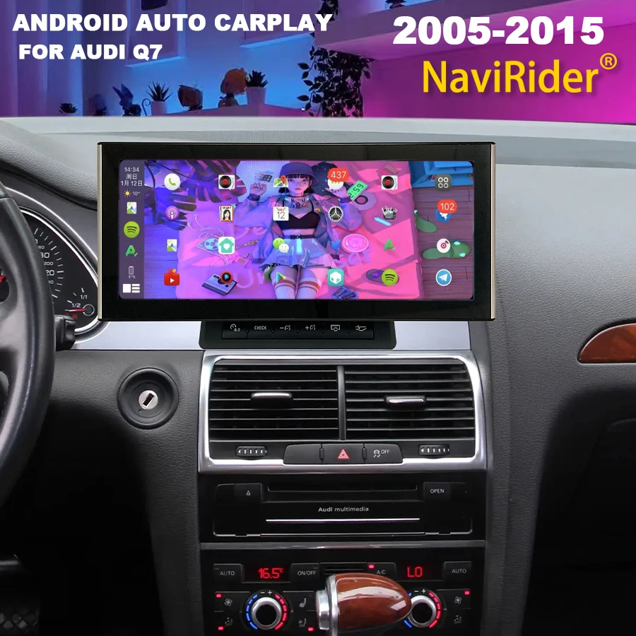 12.3Inch Screen For Audi Q7 A4 2005-2015 Car Radio GPS Navigation Multimedia Video Player Tereo Android 13 CarPlay 4G Head Unit
12.3Inch Screen For Audi Q7 A4 2005-2015 Car Radio GPS Navigation Multimedia Video Player Tereo Android 13 CarPlay 4G Head Unit