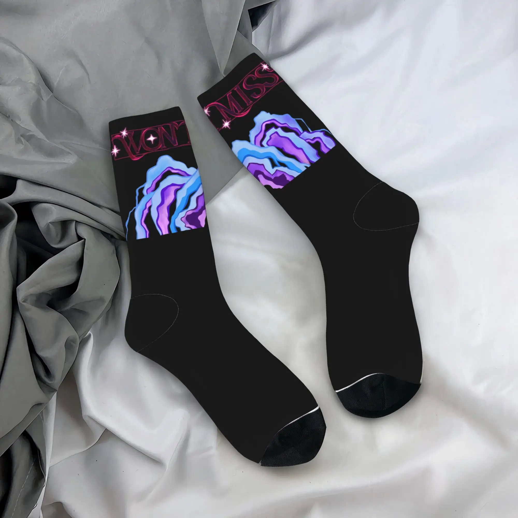 Mira Huntrix Girls Kpop Demon Hunters Stockings Women Men Socks Comfortable Gothic Socks Autumn Climbing Non Slip Socks Present
Mira Huntrix Girls Kpop Demon Hunters Stockings Women Men Socks Comfortable Gothic Socks Autumn Climbing Non Slip Socks Present