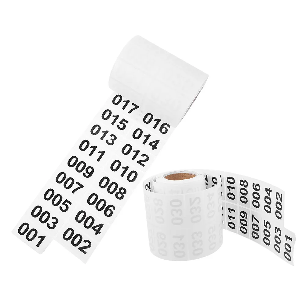 2 Rolls Sequential Number Label Stickers Inventory Number Labels Sticky Numbered Decals for Logistics Production Warehouse
2 Rolls Sequential Number Label Stickers Inventory Number Labels Sticky Numbered Decals for Logistics Production Warehouse