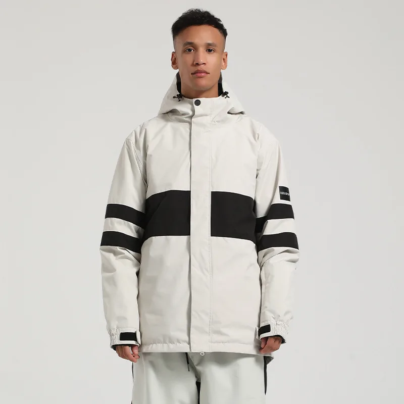 Ski Jacket For Men and Women Double-board Snowboard Tops Color-blocking Windproof and Waterproof Winter Ski Coat
Ski Jacket For Men and Women Double-board Snowboard Tops Color-blocking Windproof and Waterproof Winter Ski Coat