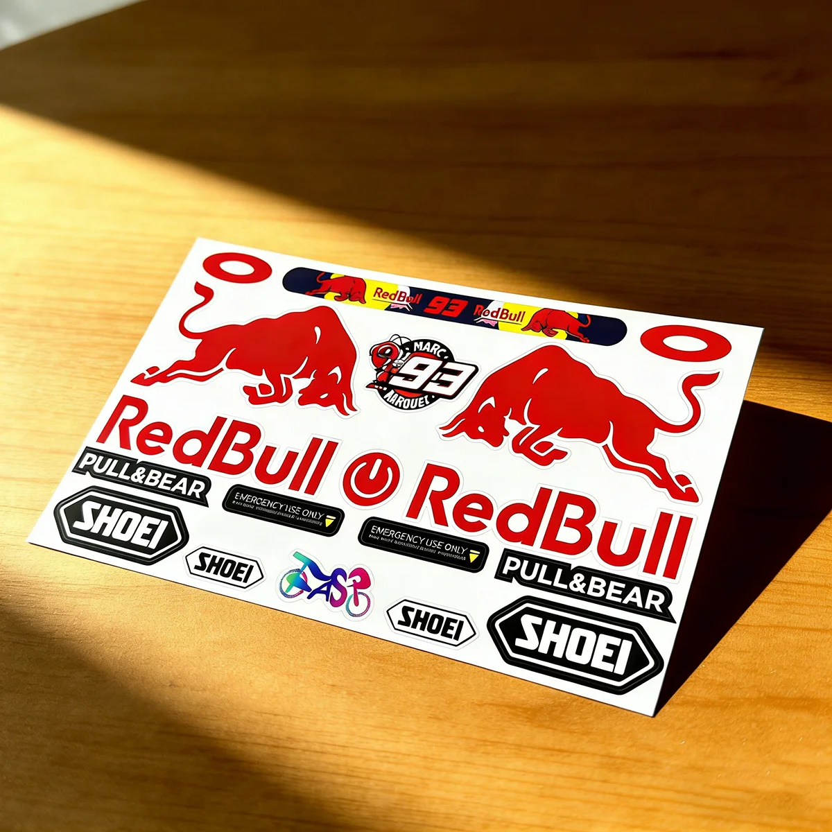 Red Bull High Reflective Motorcycle Helmet Decal For Yamaha Suzuki KTM Kawasaki
Red Bull High Reflective Motorcycle Helmet Decal For Yamaha Suzuki KTM Kawasaki