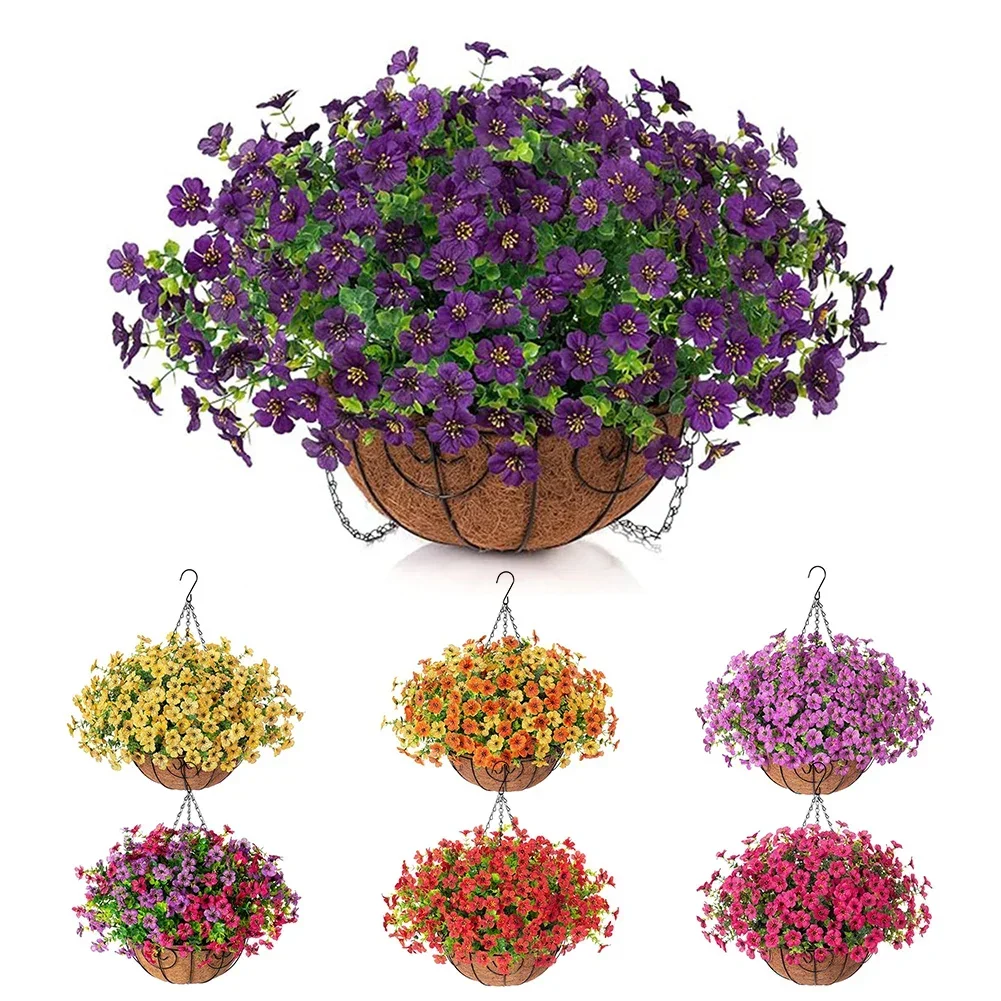10In DIY Chain Hanging Basket With Artificial Violet Charming Home Wedding Decor Artificial Silk Flower For Effortless Setup
10In DIY Chain Hanging Basket With Artificial Violet Charming Home Wedding Decor Artificial Silk Flower For Effortless Setup