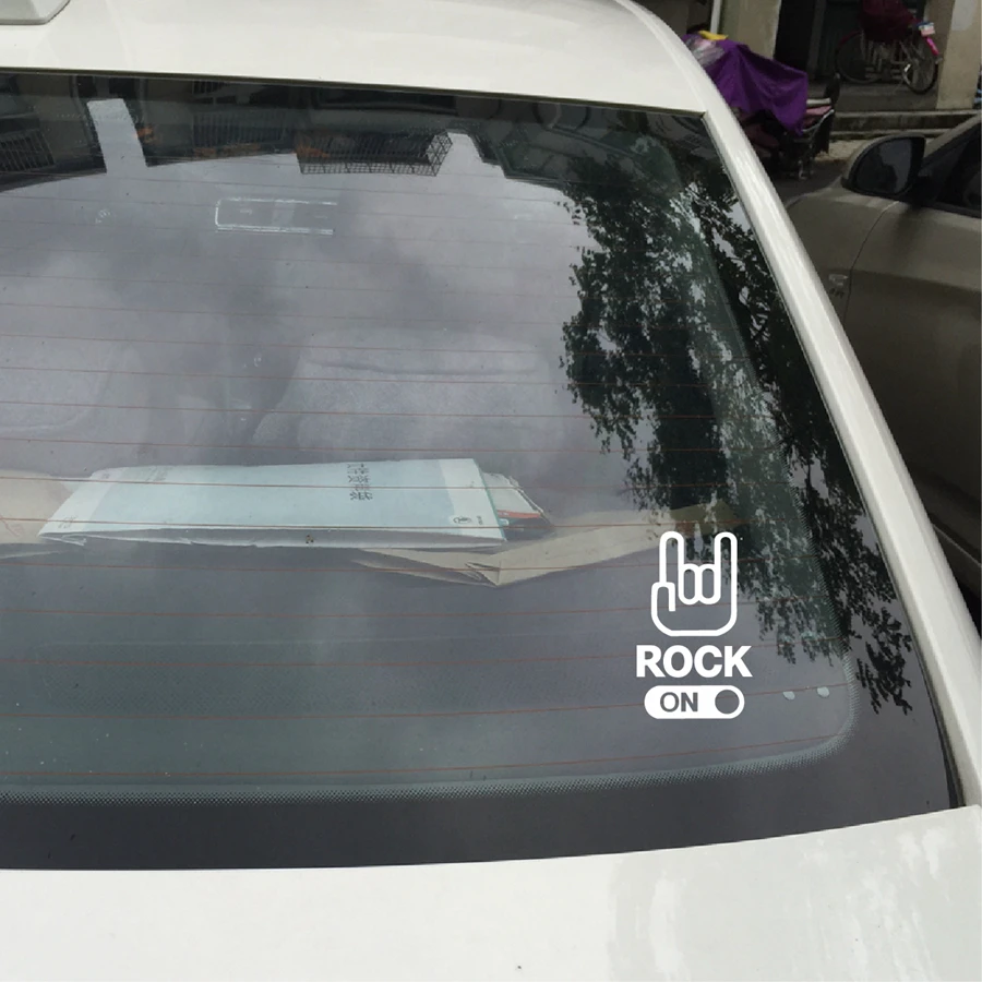 Car Decorative Sticker, Hard Rock Music Decorative, Vinyl Universal Decorative Car Sticker Car Decal "ROCK ON" Rock Gesture,
Car Decorative Sticker, Hard Rock Music Decorative, Vinyl Universal Decorative Car Sticker Car Decal "ROCK ON" Rock Gesture,