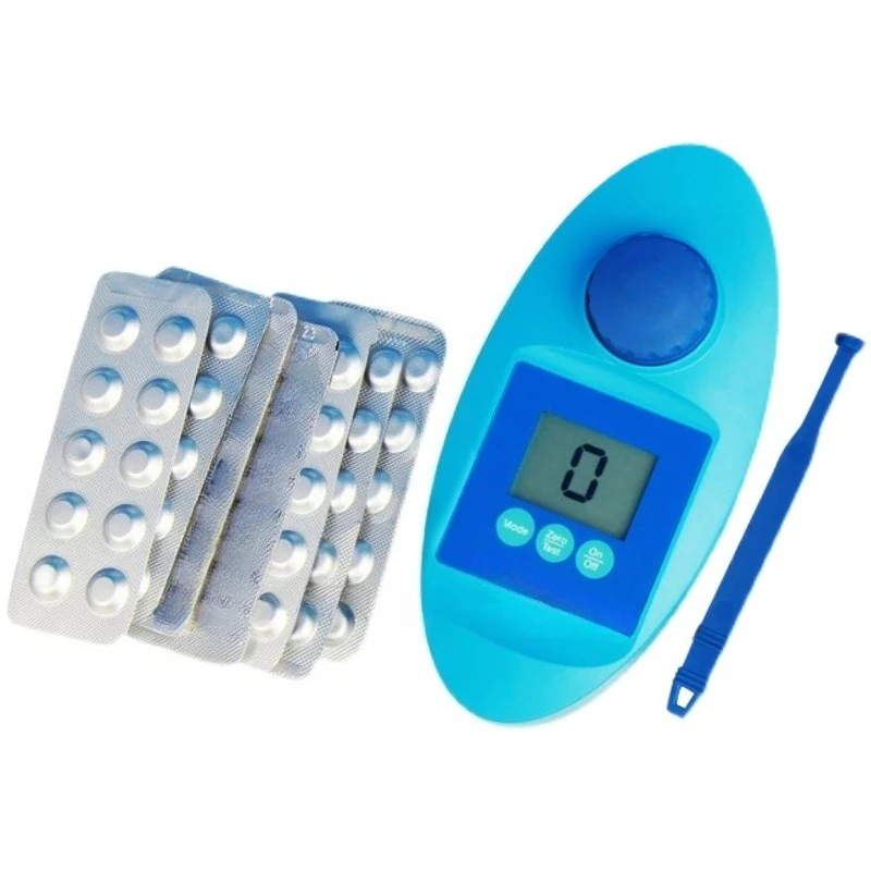 Swimming Pool Water Quality Detector Multi-Parameter Water Meter Tester Swimming Pool Reagent Box
Swimming Pool Water Quality Detector Multi-Parameter Water Meter Tester Swimming Pool Reagent Box