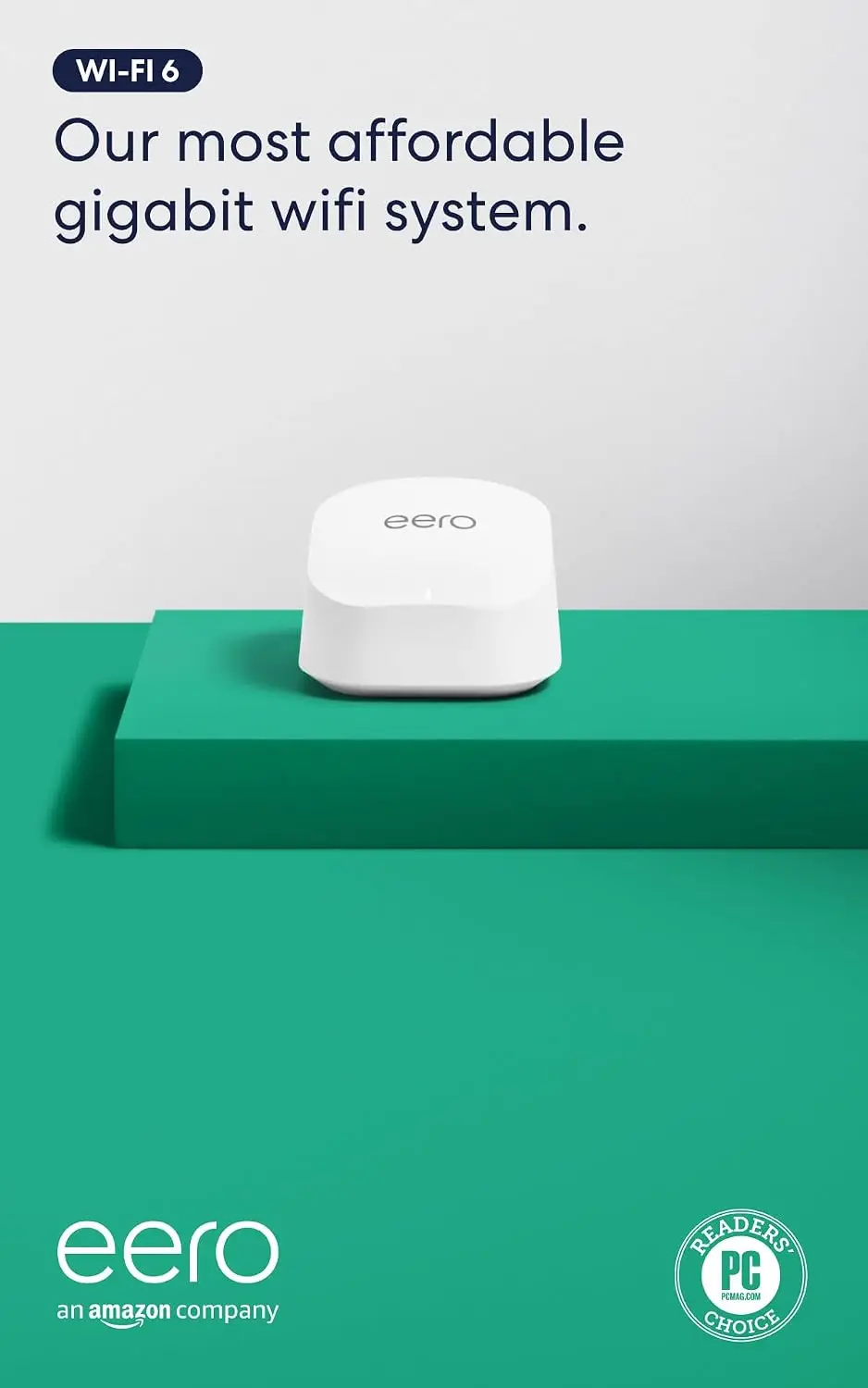 WiFi 6 Mesh Router, Gigabit Speed, 1500 sq. ft Coverage, 75+ Devices
WiFi 6 Mesh Router, Gigabit Speed, 1500 sq. ft Coverage, 75+ Devices