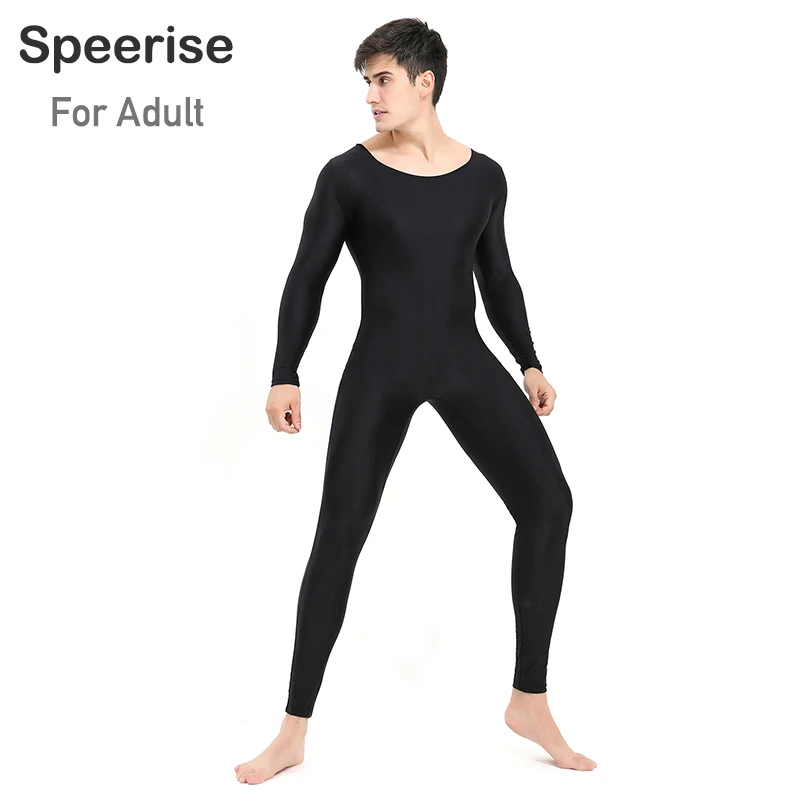 Speerise Adult Spandex Scoop Neck Unitard Spandex Men Dance Costume Full Body Bosysuit Long Sleeve Gymnastics Dancewear Black
Speerise Adult Spandex Scoop Neck Unitard Spandex Men Dance Costume Full Body Bosysuit Long Sleeve Gymnastics Dancewear Black