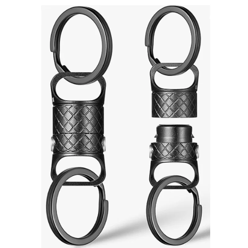 Magnetic Quick Release Keychain,Detachable Magnet Carabiner Clip Pull Apart Key Chain for Men Women-Secure Lock System
Magnetic Quick Release Keychain,Detachable Magnet Carabiner Clip Pull Apart Key Chain for Men Women-Secure Lock System