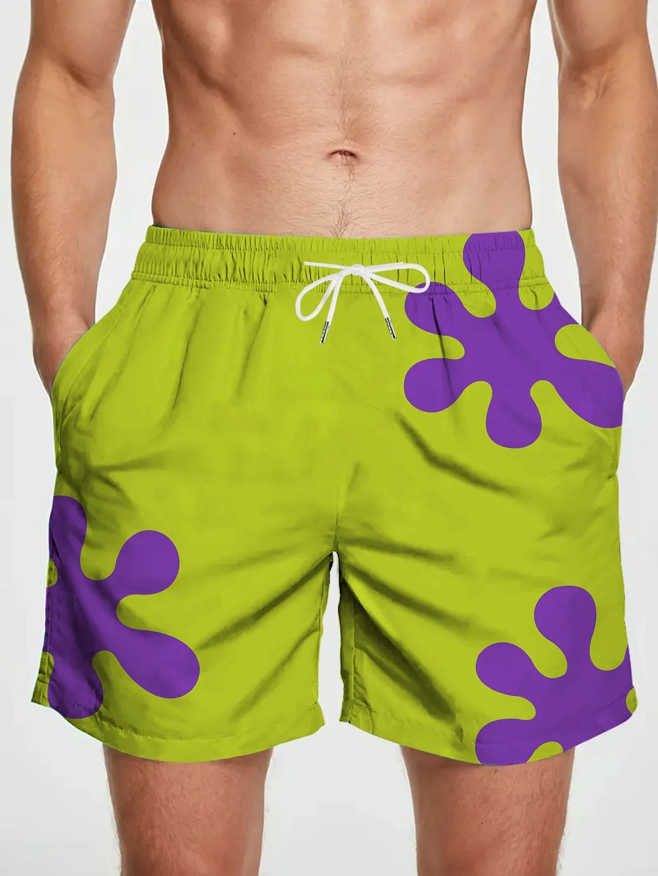 Cool Summer Men's Quick-Dry Casual Breathable Sports Shorts, Novelty Print Pajama Shorts, Quick-Dry Beach Shorts with Elastic Wa
Cool Summer Men's Quick-Dry Casual Breathable Sports Shorts, Novelty Print Pajama Shorts, Quick-Dry Beach Shorts with Elastic Wa