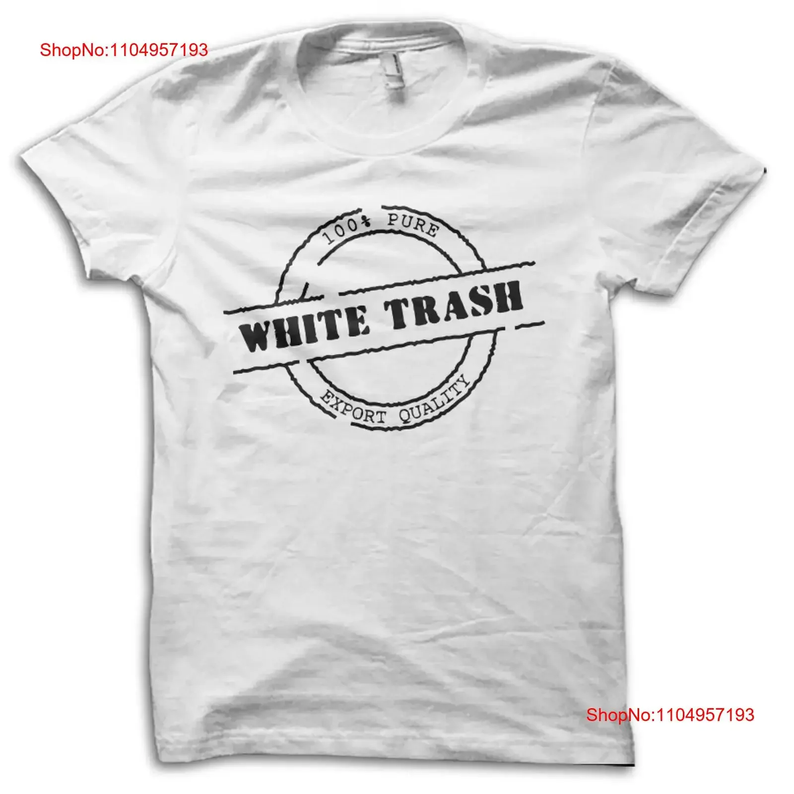 Футболка White Trash Funny Offensive Joke M5665 винтажная стираная повседневная дизайнерская одежда унисекс с графикой слегка дышащая
Футболка White Trash Funny Offensive Joke M5665 винтажная стираная повседневная дизайнерская одежда унисекс с графикой слегка дышащая