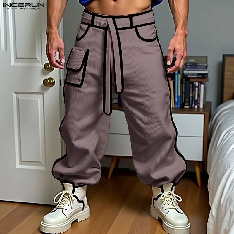 INCERUN мужские брюки лоскутные вельветовые брюки для бега на шнуровке мужские уличные брюки с цветными блоками и карманами модные повседневные мужские длинные брюки
INCERUN мужские брюки лоскутные вельветовые брюки для бега на шнуровке мужские уличные брюки с цветными блоками и карманами модные повседневные мужские длинные брюки