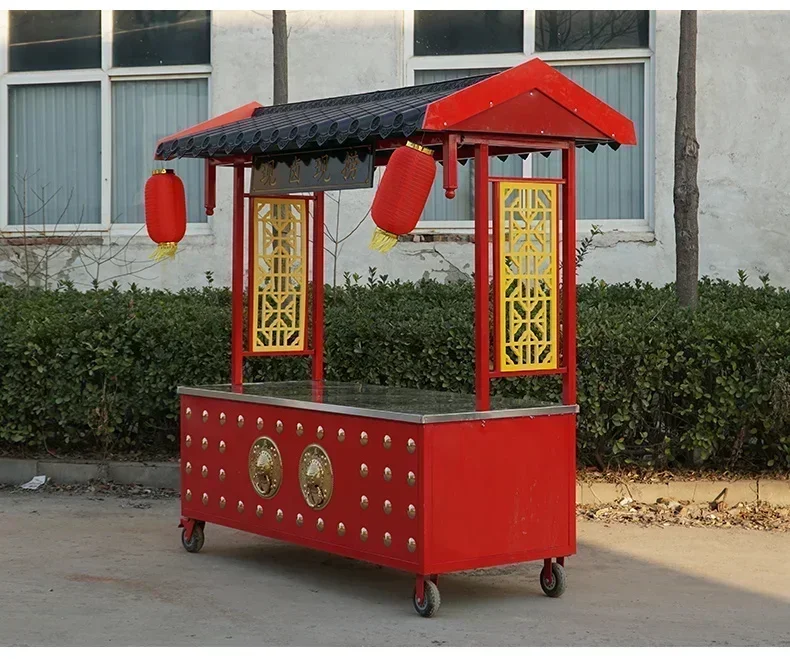 Antique snack cart cart stall mobile retro mobile commercial braised vegetables cooked food multi-function, dining car
Antique snack cart cart stall mobile retro mobile commercial braised vegetables cooked food multi-function, dining car