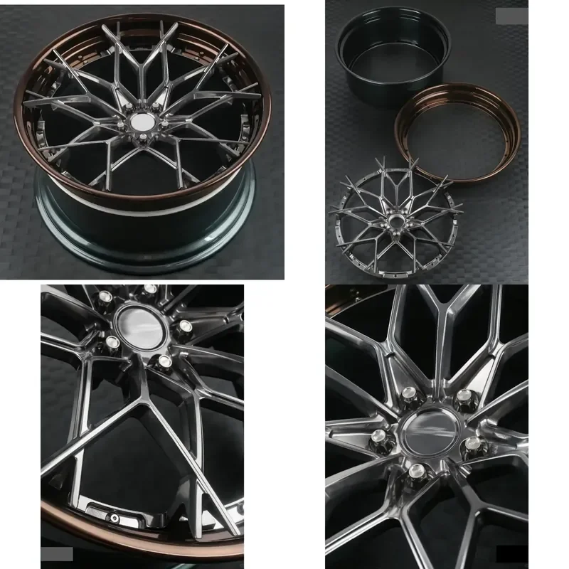 i LSGZL 3-piece Passenger Car Custom 15~30 Inch Car Forged Alloy Gold Chrome Wheels 5x114.3 5x120 5x130 Rim
i LSGZL 3-piece Passenger Car Custom 15~30 Inch Car Forged Alloy Gold Chrome Wheels 5x114.3 5x120 5x130 Rim