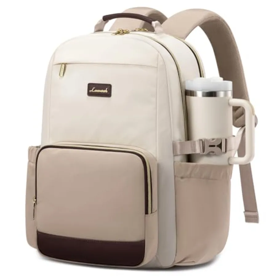 Laptop Backpack for Women with Pouch Pocket for Large Capacity Cup, Laptop Computer Bag Travel Backpack Purse, Waterproof Work
Laptop Backpack for Women with Pouch Pocket for Large Capacity Cup, Laptop Computer Bag Travel Backpack Purse, Waterproof Work