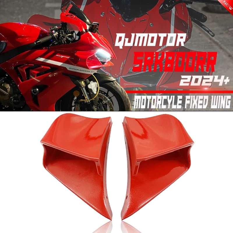 New srk800rr For QJMOTOR SRK800RR SRK600RS SRK800RS SRK 600RS 800RR Motorcycle Accessories Aerodynamic Wing Kit Fixed Winglet
New srk800rr For QJMOTOR SRK800RR SRK600RS SRK800RS SRK 600RS 800RR Motorcycle Accessories Aerodynamic Wing Kit Fixed Winglet