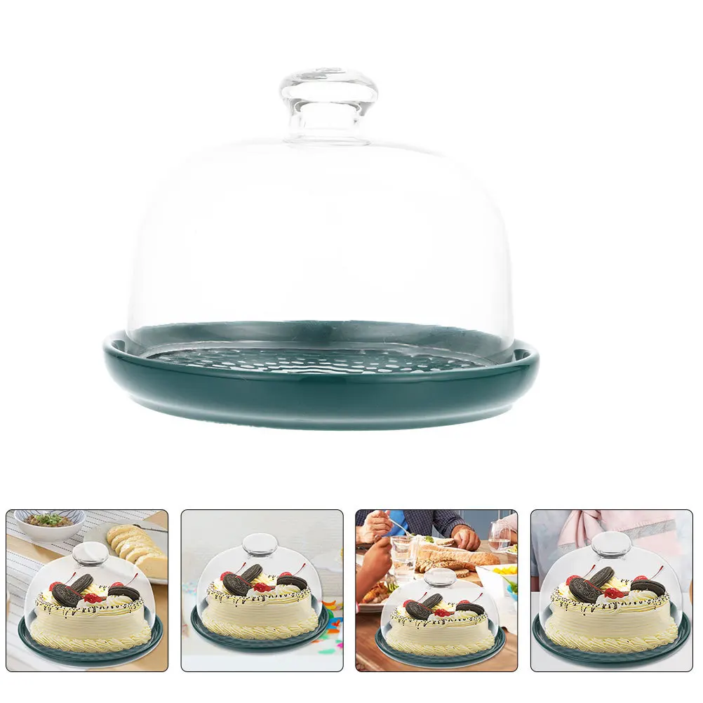 1 комплект подноса для торта, сервировочный поднос для десерта с крышкой, элегантный декоративный держатель для торта для свадебных вечеринок и домашнего дисплея
1 комплект подноса для торта, сервировочный поднос для десерта с крышкой, элегантный декоративный держатель для торта для свадебных вечеринок и домашнего дисплея