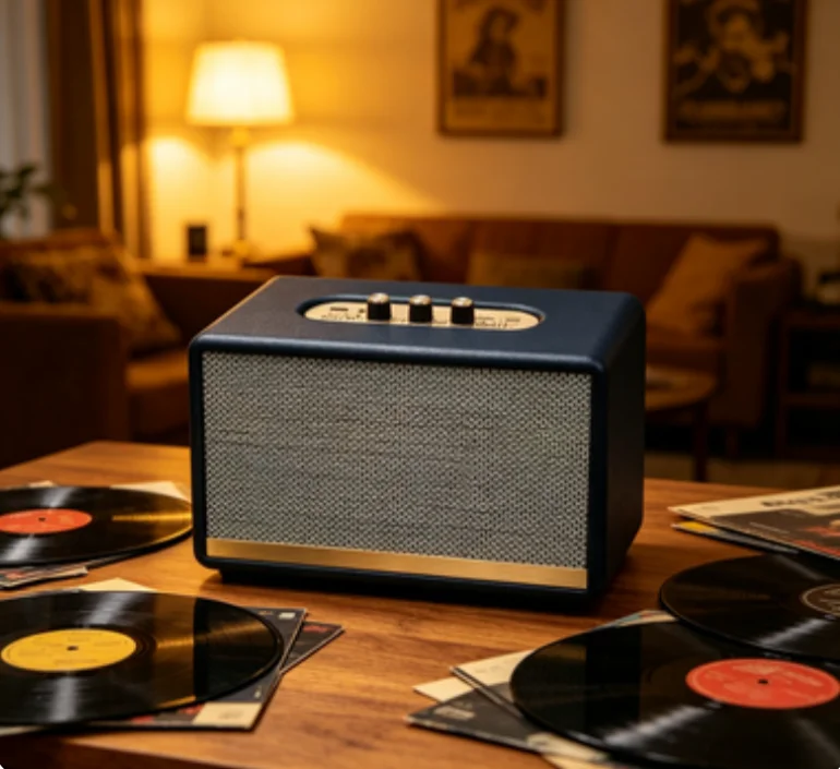 M18 Retro Rock Home Bluetooth Speaker, Desktop Audio with Large Volume for Daily Entertainment
M18 Retro Rock Home Bluetooth Speaker, Desktop Audio with Large Volume for Daily Entertainment