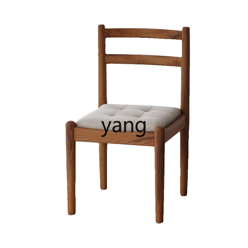 LTT Nordic Solid Wood Chair Home Genuine Leather Soft Backrest Dining Chair Vintage Desk Chair
LTT Nordic Solid Wood Chair Home Genuine Leather Soft Backrest Dining Chair Vintage Desk Chair