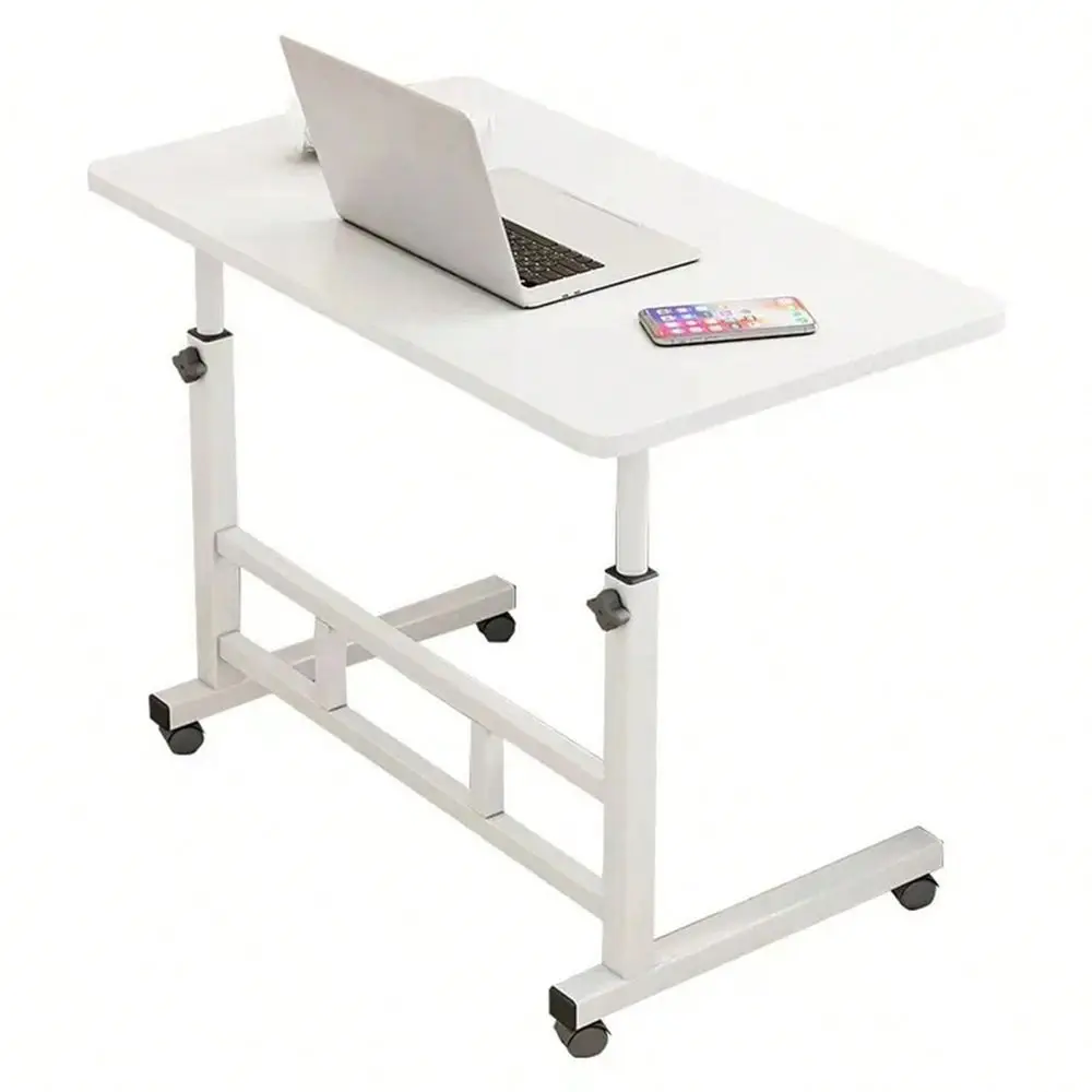 Mobile Computer Desk For Small Space, Adjustable Height Rolling Work Desk, Portable Standing Writing Desk With Wheels For O
Mobile Computer Desk For Small Space, Adjustable Height Rolling Work Desk, Portable Standing Writing Desk With Wheels For O