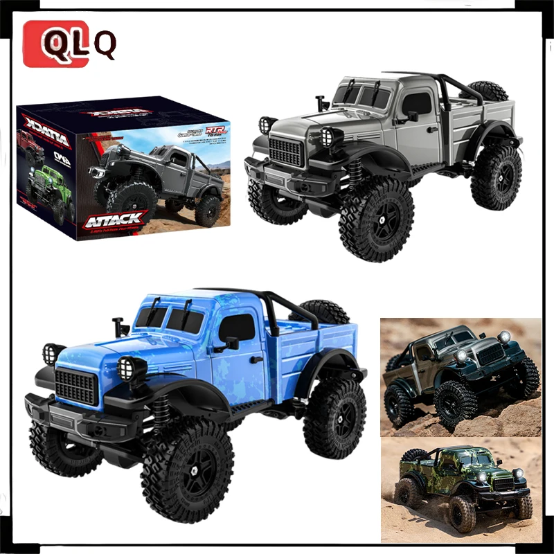 JJRC C8813 Full Scale Throttle Simulation Pickup Model Four-Wheel Drive Climbing Off-Road RC Remote Control Car Toy
JJRC C8813 Full Scale Throttle Simulation Pickup Model Four-Wheel Drive Climbing Off-Road RC Remote Control Car Toy
