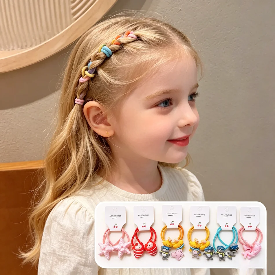 8pairs Children Ocean Wind Hair Band Starfish Shell Hair Rope Cute Little Girl Cartoon Tie Hair Rubber Band Baby Headband ZX07
8pairs Children Ocean Wind Hair Band Starfish Shell Hair Rope Cute Little Girl Cartoon Tie Hair Rubber Band Baby Headband ZX07