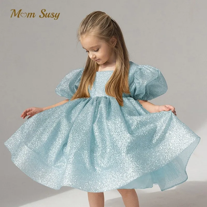 Baby Girl Princess Bow Sequins Tutu Dress Infant Toddler Child Elegant Vestido Puff Sleeve Christmas Party Baby Clothes 1-14Y 
Baby Girl Princess Bow Sequins Tutu Dress Infant Toddler Child Elegant Vestido Puff Sleeve Christmas Party Baby Clothes 1-14Y