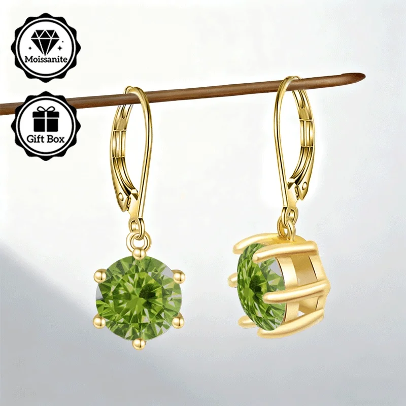 Ювелирные изделия LAMVOICE для женщин, серьги из стерлингового серебра S925 с муассанитом, подарки на Рождество для нее, ювелирные изделия j в подарочной упаковке
Ювелирные изделия LAMVOICE для женщин, серьги из стерлингового серебра S925 с муассанитом, подарки на Рождество для нее, ювелирные изделия j в подарочной упаковке