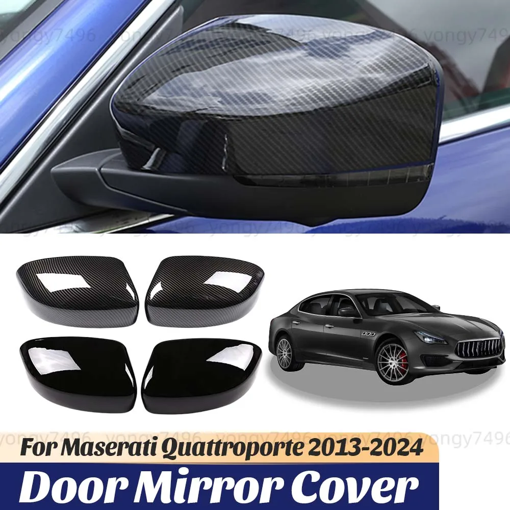 Car Upgrade Carbon Fiber Glossy Black Side Door Mirror Cover For Maserati Quattroporte 2013 - 2024 Cars Accessories Styling
Car Upgrade Carbon Fiber Glossy Black Side Door Mirror Cover For Maserati Quattroporte 2013 - 2024 Cars Accessories Styling