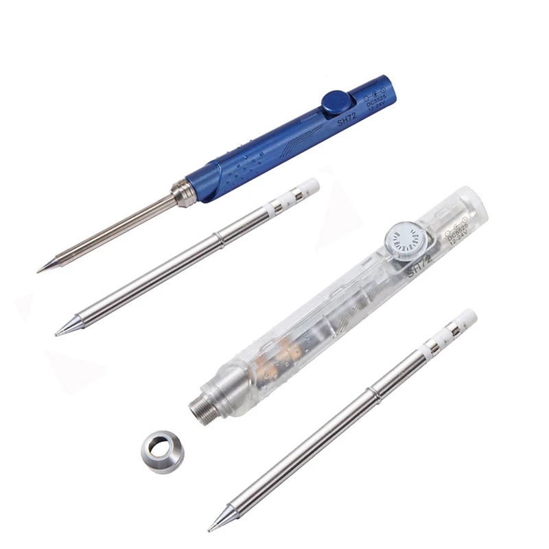 SH72 Soldering Iron 65W 12-24V 220-400℃ Adjustable Temperature SH72 B2 Welding Tool Not T12 B
SH72 Soldering Iron 65W 12-24V 220-400℃ Adjustable Temperature SH72 B2 Welding Tool Not T12 B