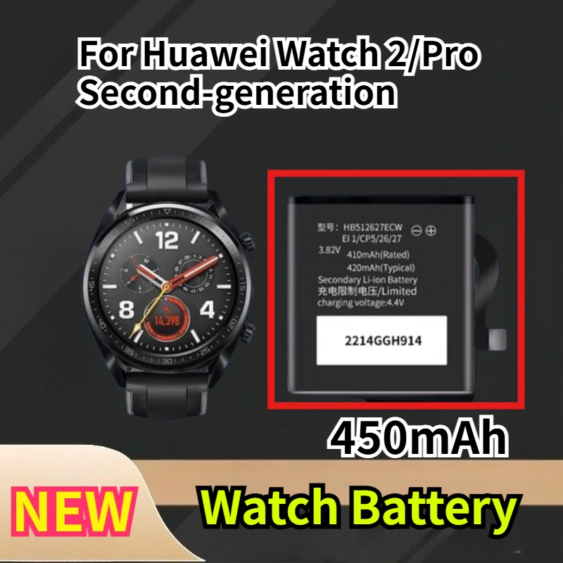 450mAh Watch Battery LEO-DLXXU HB512627ECW for Huawei Watch 2/Pro Second-generation
450mAh Watch Battery LEO-DLXXU HB512627ECW for Huawei Watch 2/Pro Second-generation