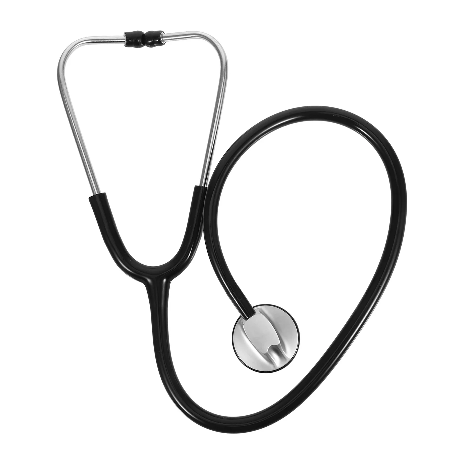 Stethoscope Single Tube Black Zinc Alloy PVC Accurate Auscultation Portable Medical Tool Nursing School Supplies
Stethoscope Single Tube Black Zinc Alloy PVC Accurate Auscultation Portable Medical Tool Nursing School Supplies
