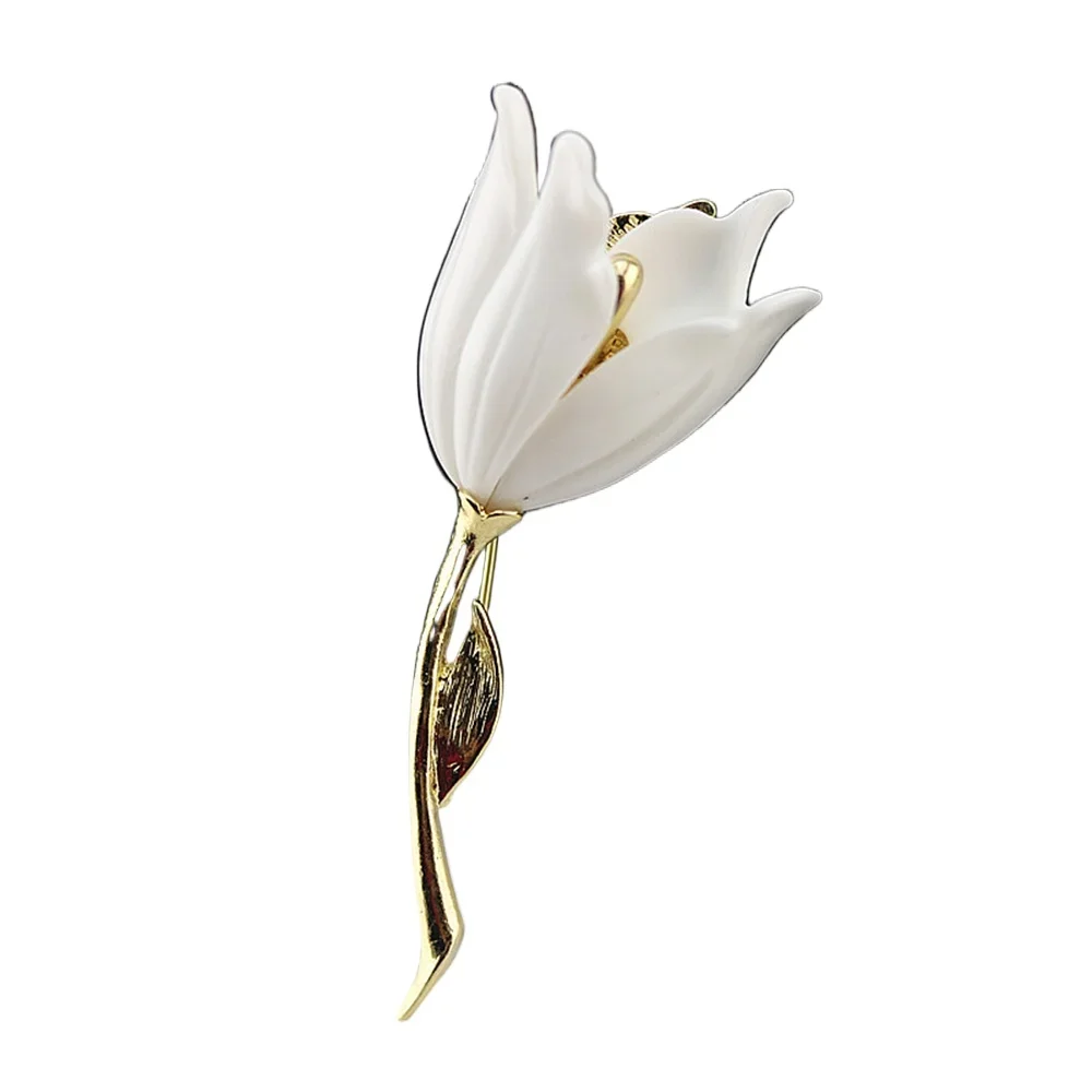 *Women's Stylish Tulip Flower Brooches Elegant Lapel Pins Artistic Temperament Pin Buckle Collar Pin Jewelry Accessories Gift
*Women's Stylish Tulip Flower Brooches Elegant Lapel Pins Artistic Temperament Pin Buckle Collar Pin Jewelry Accessories Gift