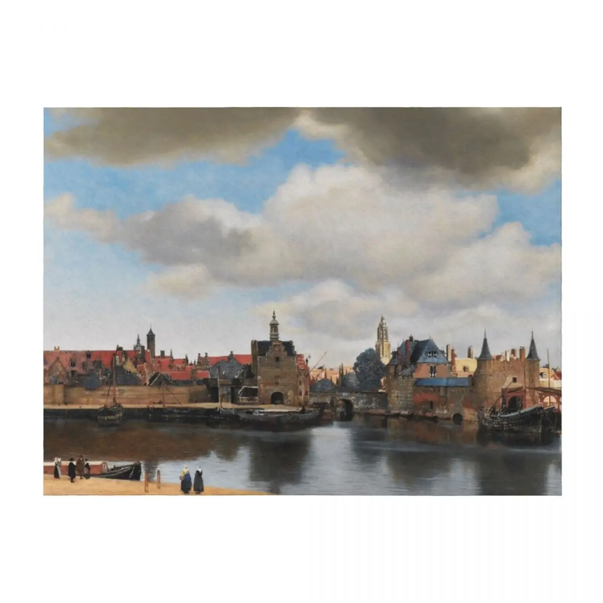 View of Delft - Johannes Vermeer Throw Blanket Warm blankets ands For Decorative Sofa Sofa Blankets
View of Delft - Johannes Vermeer Throw Blanket Warm blankets ands For Decorative Sofa Sofa Blankets